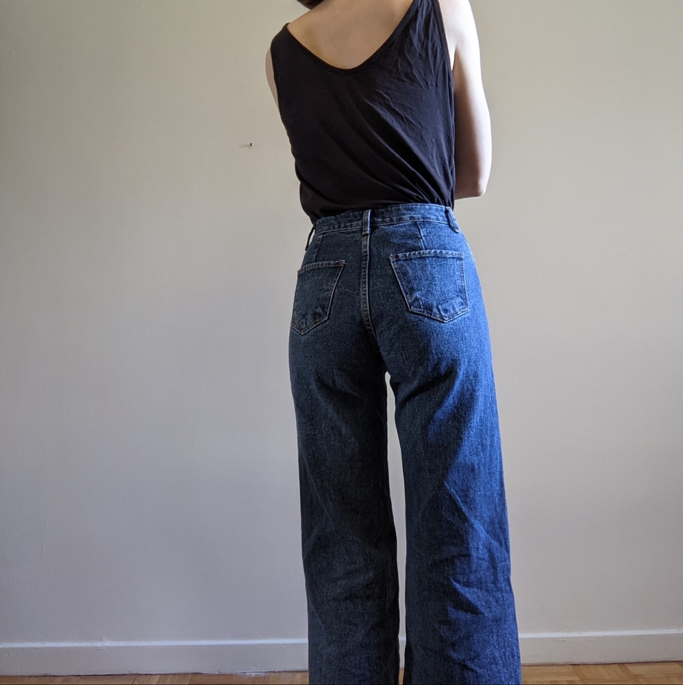 Oak and Fort high rise jeans
